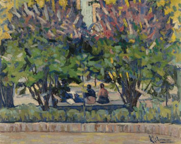 In the park