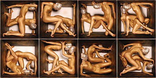 Golden people from the project Conversion 