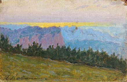Paysage de montagne