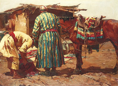Les Sartes. Turkestan