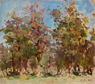 Koncha-Zaspa, Autumn