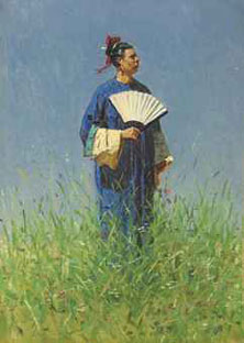 A Chinese woman