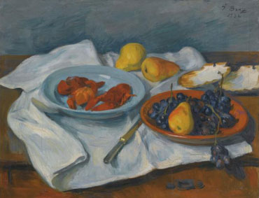 Still life with crayfish