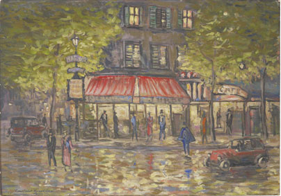 Paris at night