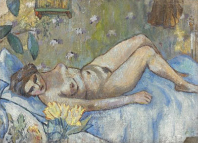 Reclining nude