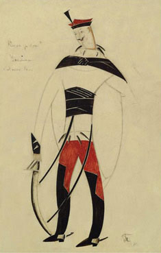 Costume design for A life for the tsar (Ivan Susanin)
