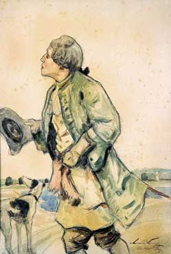 Gentleman in 18th Century costume