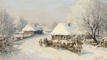 Frosty day