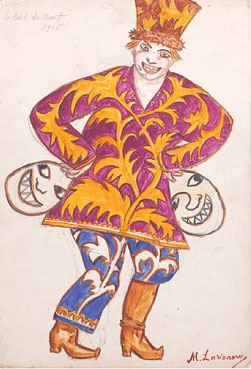 Costume design for Le Soleil de Nuit