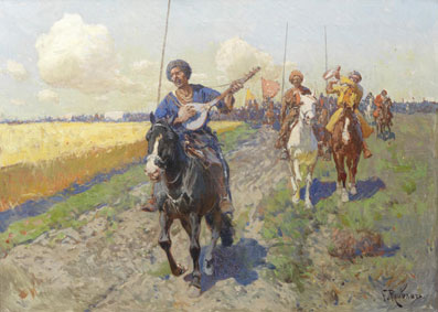 Riding cossacks