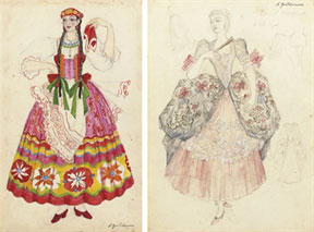 A ballgown design