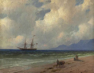 On the shore
