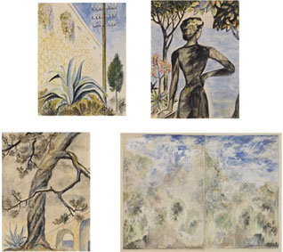 Four views of the South of France
