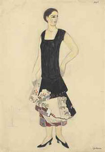 Fashion design for the fashion house `Mirbor`