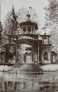 Chinese pavillion at Tsarskoe Selo