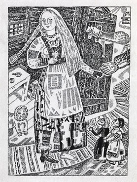 The bride, from Kalevala