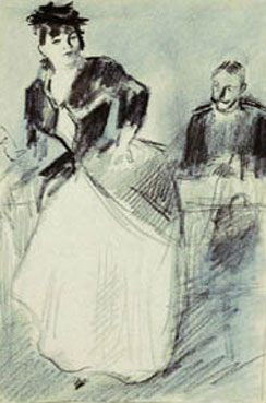 Illustration for Gi De Mopassan