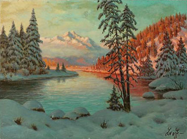 Snowy Lake