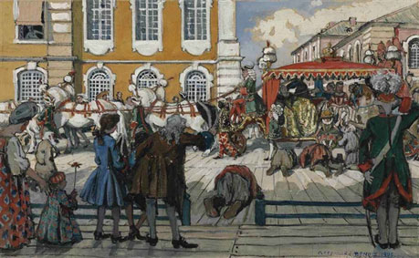 The promenade of Empress Elizaveta Petrovna