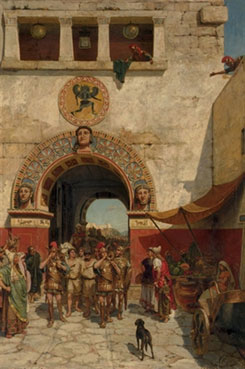 Returning with the captives
