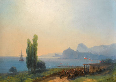An Imperial welcome at Sudak