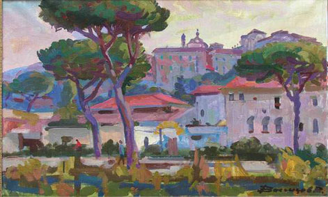 Paysage d`Italie