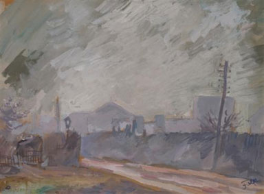 Outside of town