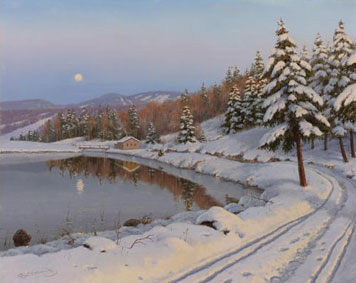 Moonlit path