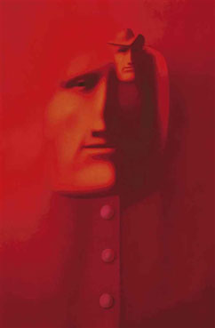 Two-faced person