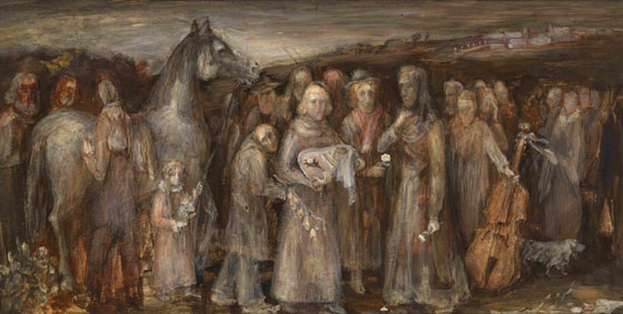 Village crowd