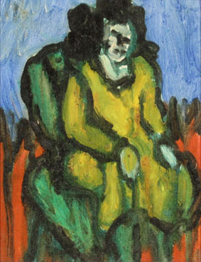 Seated Woman in Yellow 