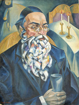 Portrait of a jewish man