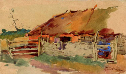 Landscape with the river