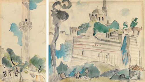 Ivan Serai and Minaret Uscoudar Valide