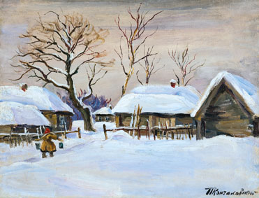 Dobroe in the winter