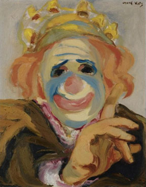 Clown (self-portrait)