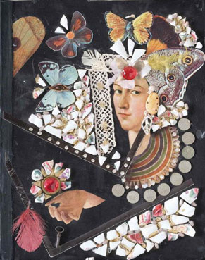Composition with butterflies