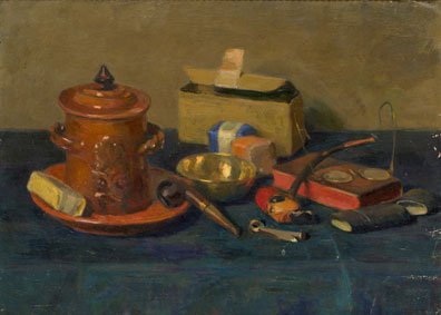Still life with pipes