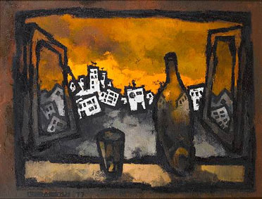 Orange still life