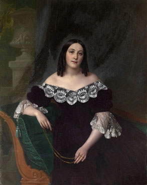 Portrait of an Italian lady