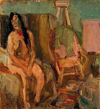 Nu au fauteuil