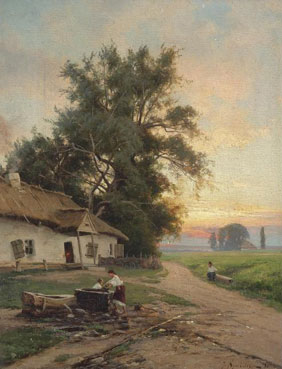 Біля криниці