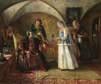 From the everyday life of the Russian boyar in the late XVII century