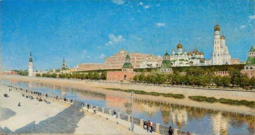 View of the Moscow Kremlin