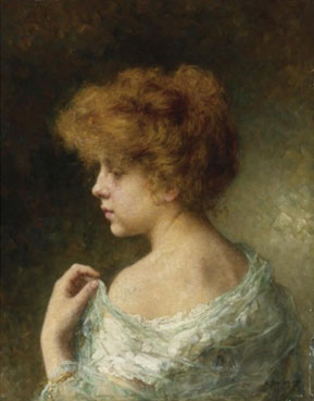 Portrait of a young girl