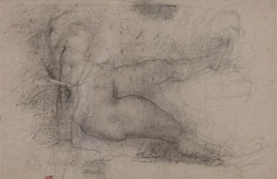 Seated nude