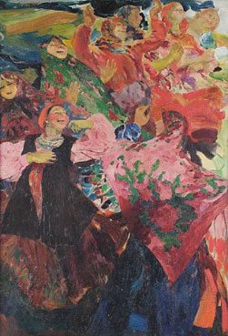 The village dance