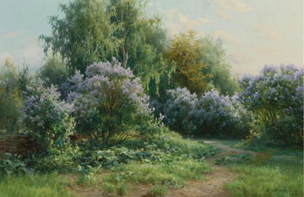 Landscape in spring