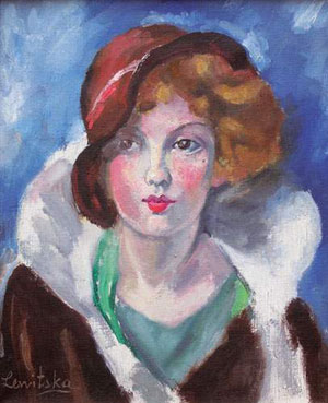 Portrait d`une Parisienne