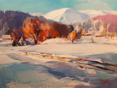 Winter in Transcarpathia